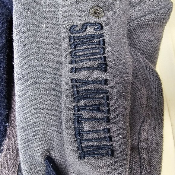 Colosseum Penn State Nittany Lions Hooded Sweatshirt Size Med Blue Gray Hoodie - Picture 3 of 5